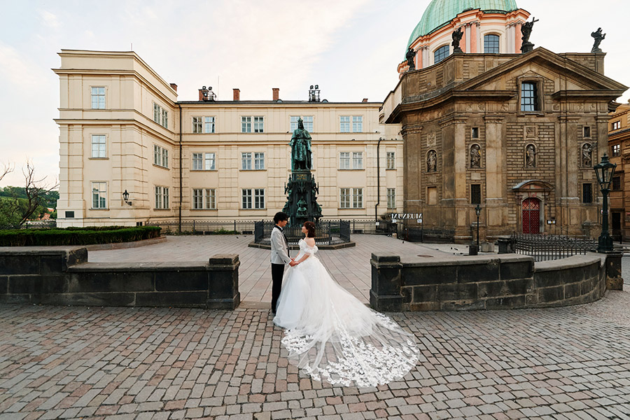 ヨーロッパ結婚式・挙式・ウェディング「プラハフォトウェディング」フォト」写真・レポート