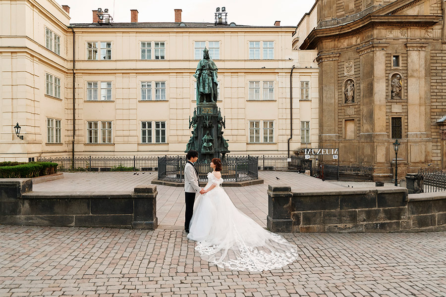 ヨーロッパ結婚式・挙式・ウェディング「プラハフォトウェディング」フォト」写真・レポート