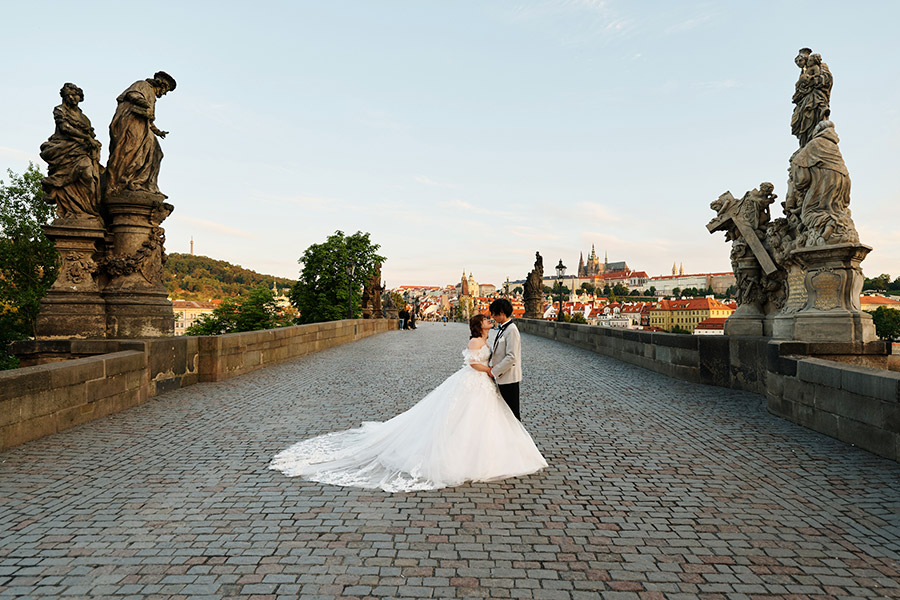 ヨーロッパ結婚式・挙式・ウェディング「プラハフォトウェディング」フォト」写真・レポート