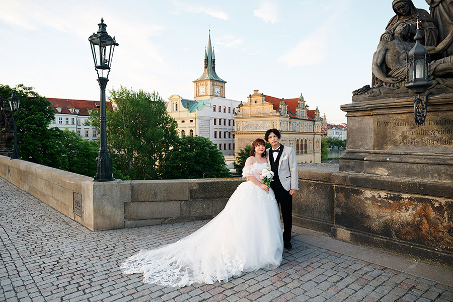 ヨーロッパ結婚式・挙式・ウェディング「プラハフォトウェディング」フォト」写真・レポート