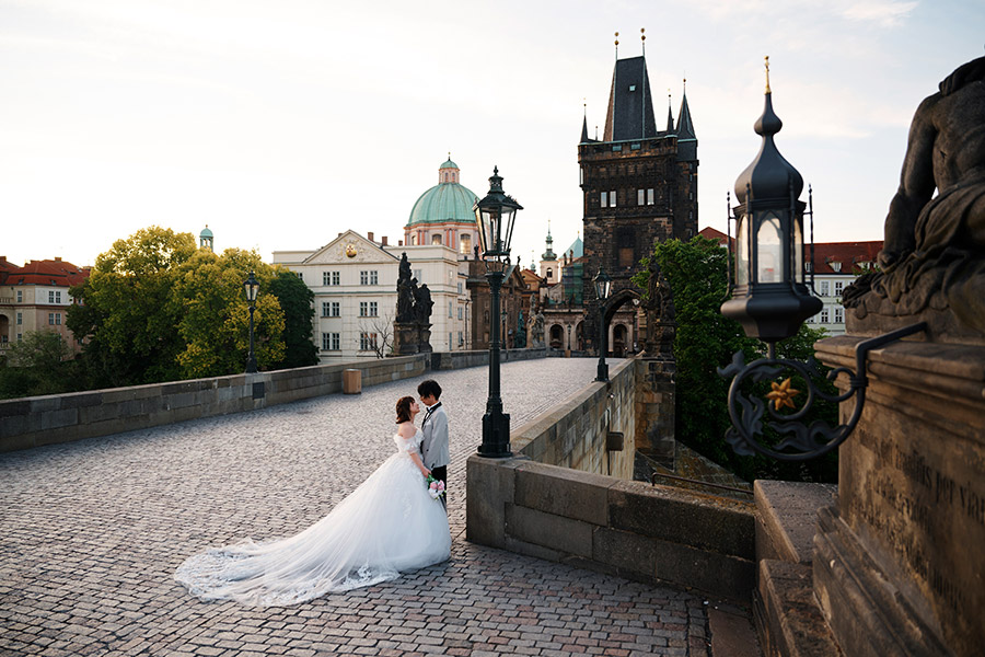 ヨーロッパ結婚式・挙式・ウェディング「プラハフォトウェディング」フォト」写真・レポート