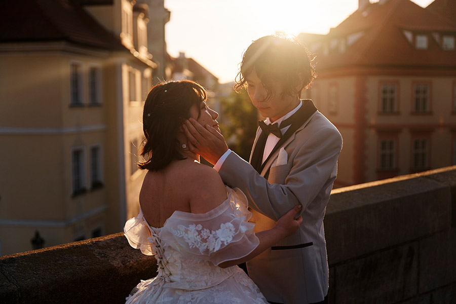 ヨーロッパ結婚式・挙式・ウェディング「プラハフォトウェディング」フォト」写真・レポート