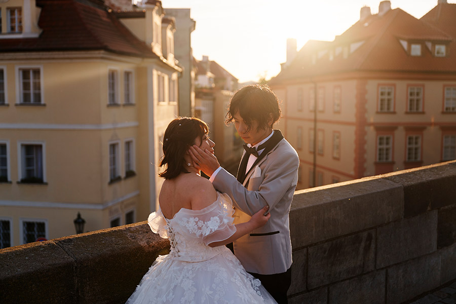 ヨーロッパ結婚式・挙式・ウェディング「プラハフォトウェディング」フォト」写真・レポート