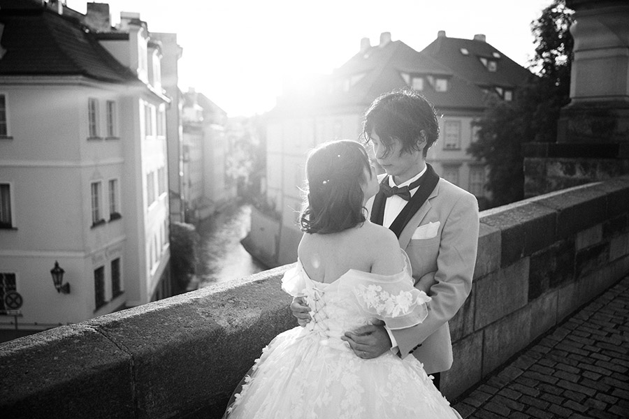 ヨーロッパ結婚式・挙式・ウェディング「プラハフォトウェディング」フォト」写真・レポート