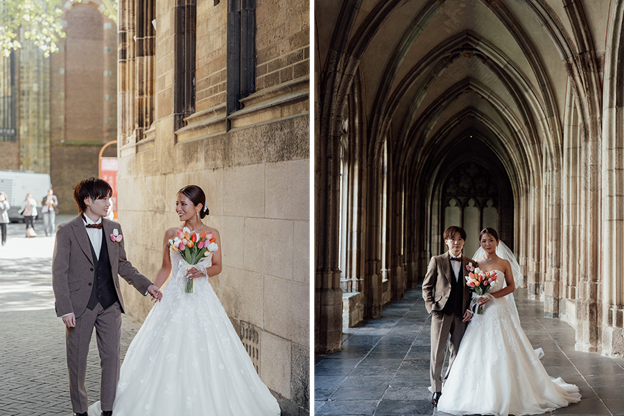 ヨーロッパ結婚式・挙式・ウェディング「オランダフォトウェディング」フォト