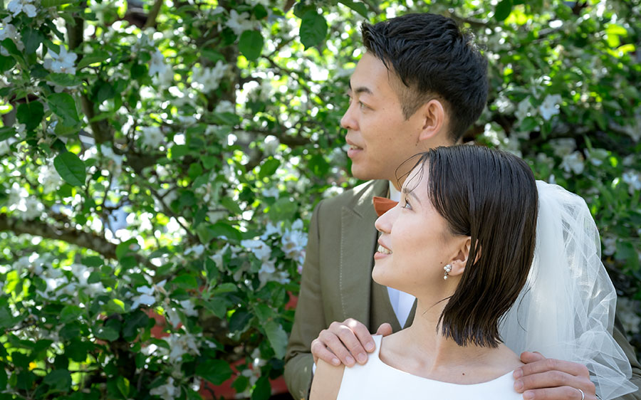 ヨーロッパ結婚式・挙式・ウェディング「スイス（インターラーケン泊）フォトウェディング」卒花フォト・卒花写真