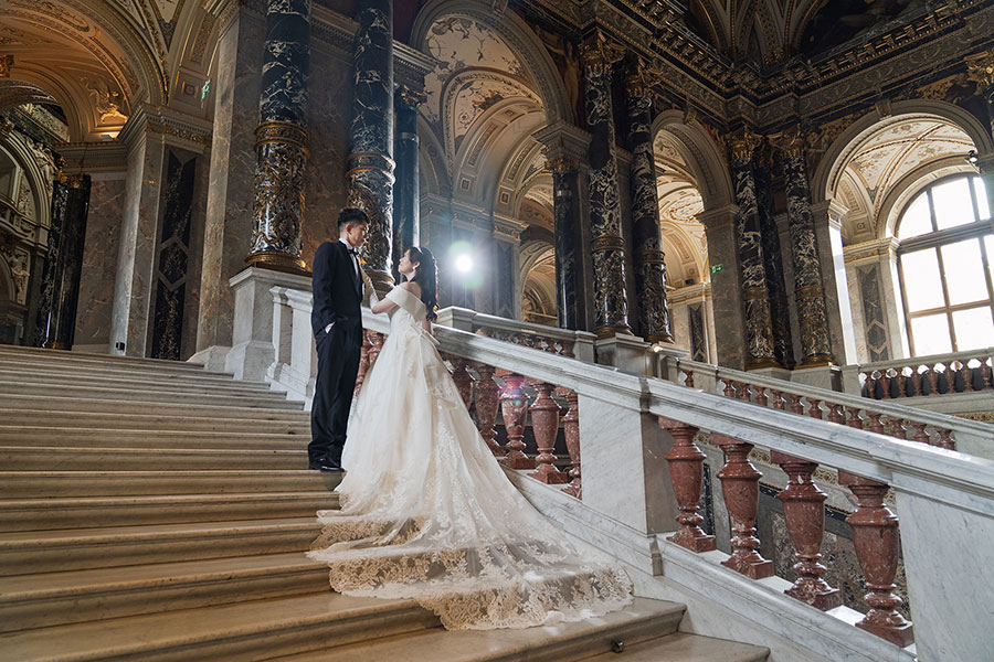 ヨーロッパ結婚式・挙式・ウェディング「オーストリア・ウィーン フォトウェディング」フォト