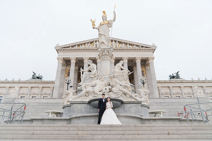 ヨーロッパ結婚式・挙式・ウェディング「オーストリア・ウィーン フォトウェディング」フォト