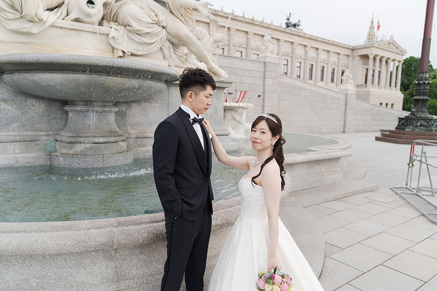 ヨーロッパ結婚式・挙式・ウェディング「オーストリア・ウィーン フォトウェディング」フォト