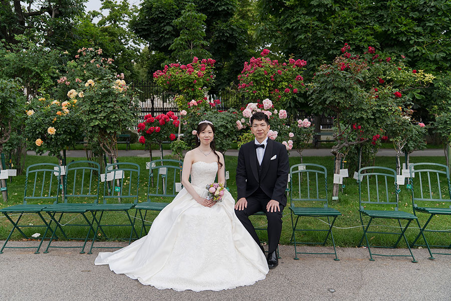 ヨーロッパ結婚式・挙式・ウェディング「オーストリア・ウィーン フォトウェディング」フォト