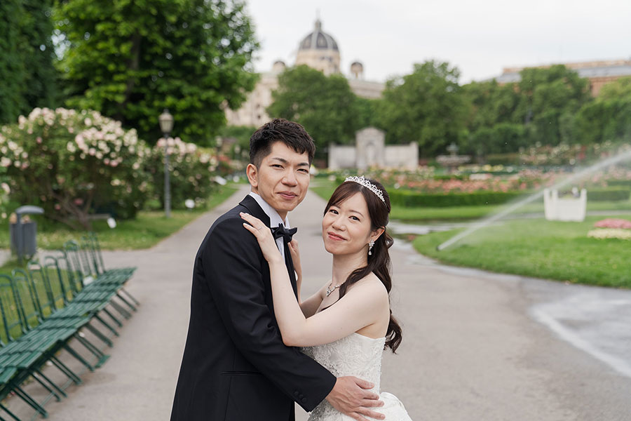 ヨーロッパ結婚式・挙式・ウェディング「オーストリア・ウィーン フォトウェディング」フォト