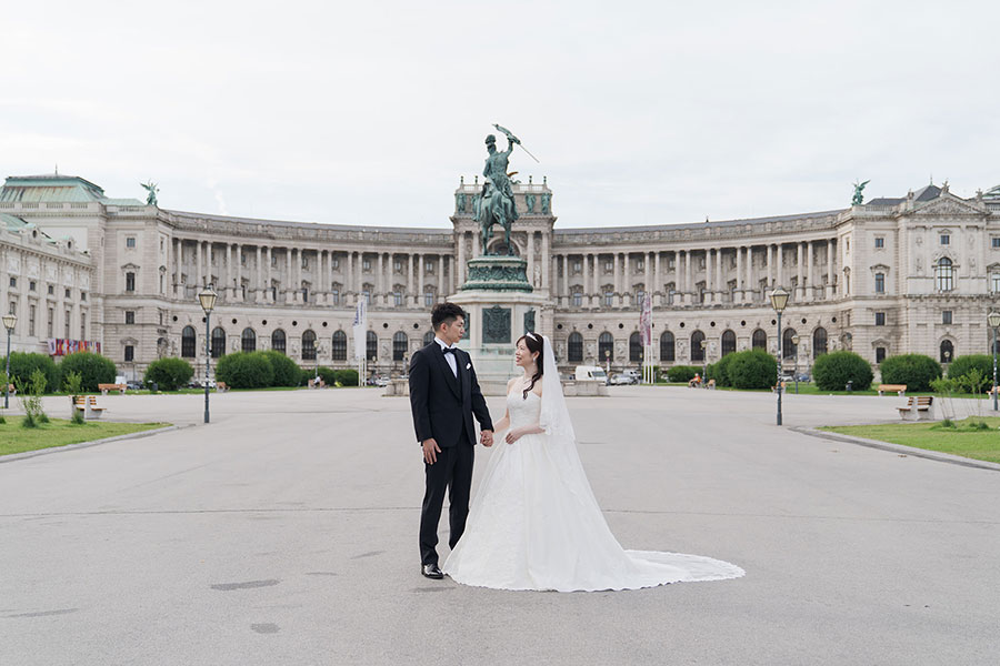 ヨーロッパ結婚式・挙式・ウェディング「オーストリア・ウィーン フォトウェディング」フォト