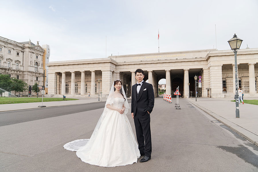ヨーロッパ結婚式・挙式・ウェディング「オーストリア・ウィーン フォトウェディング」フォト