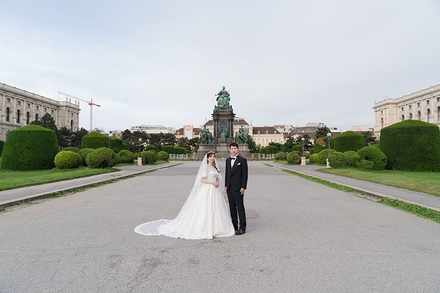 ヨーロッパ結婚式・挙式・ウェディング「オーストリア・ウィーン フォトウェディング」フォト