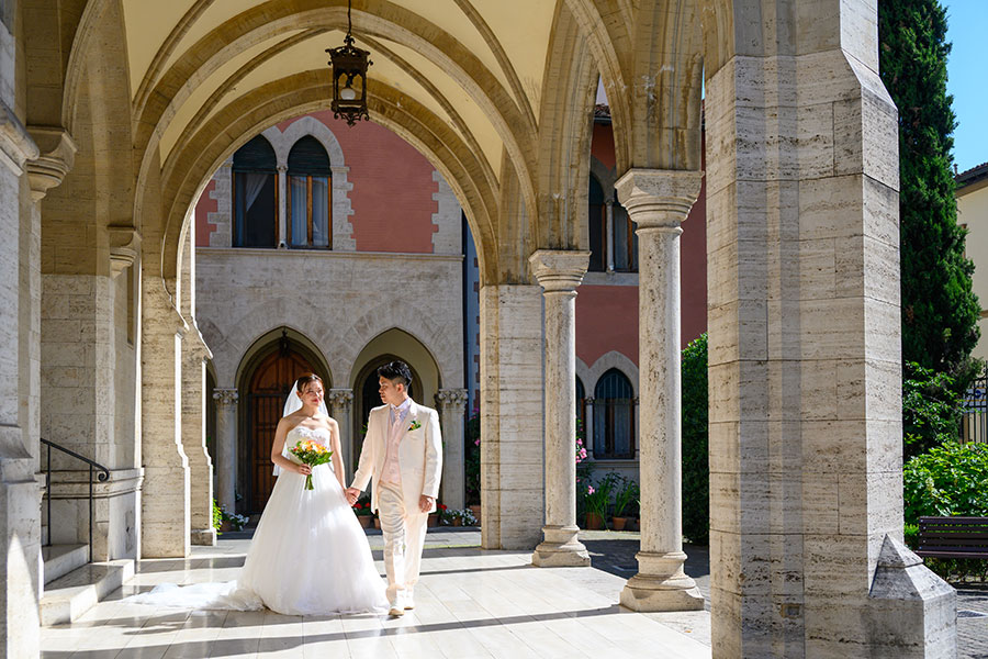 ヨーロッパ結婚式・挙式・ウェディング「イタリア・フィレンツェウェデングフォト」フォト