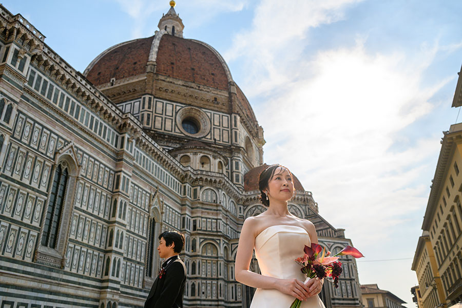 ヨーロッパ結婚式・挙式・ウェディング「イタリア・フィレンツェウェデングフォト」フォト