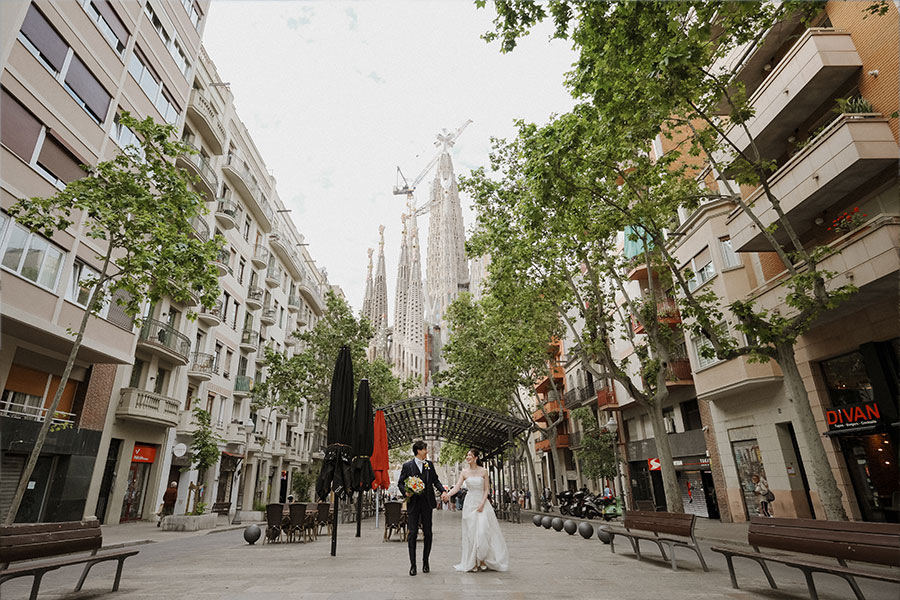 ヨーロッパ結婚式・挙式・ウェディング「スペイン ラグジュアリーフォトウェディング」フォト