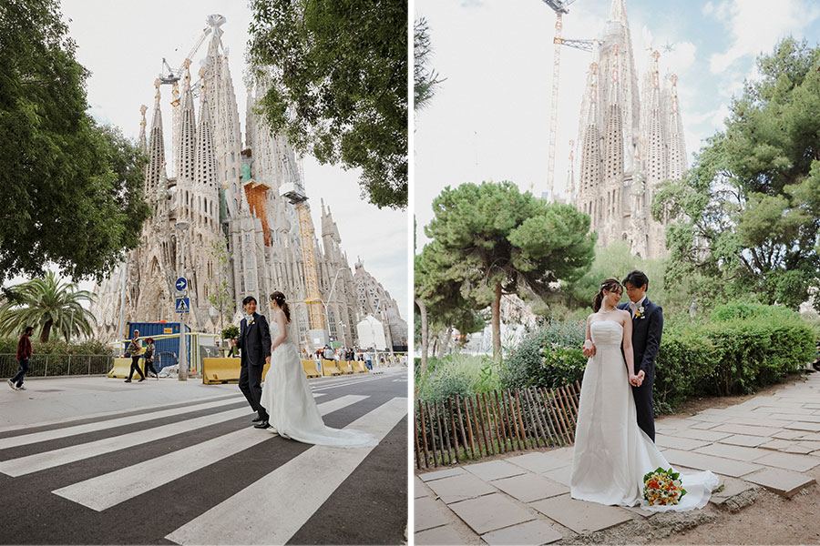 ヨーロッパ結婚式・挙式・ウェディング「スペイン ラグジュアリーフォトウェディング」フォト