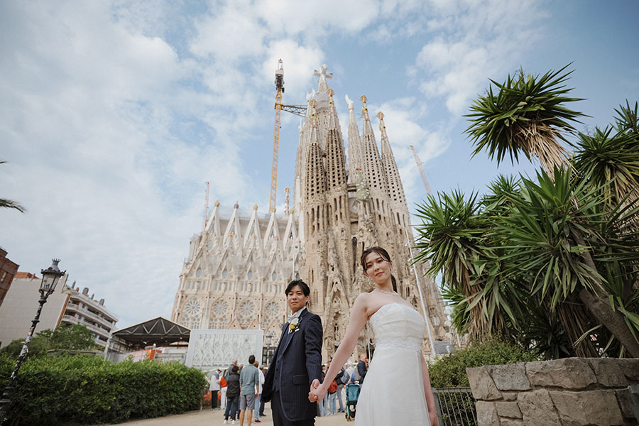 ヨーロッパ結婚式・挙式・ウェディング「スペイン ラグジュアリーフォトウェディング」フォト