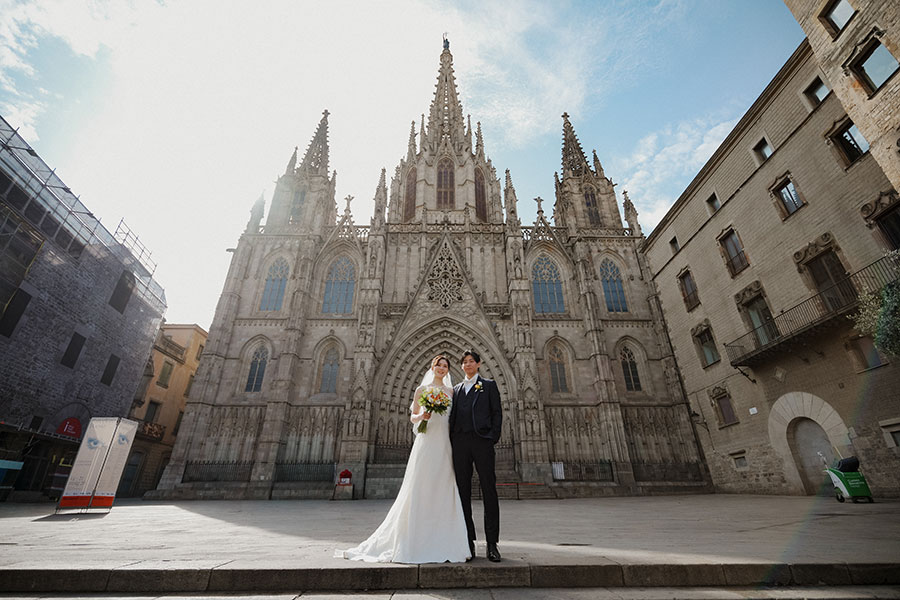 ヨーロッパ結婚式・挙式・ウェディング「スペイン ラグジュアリーフォトウェディング」フォト