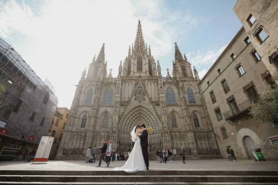 ヨーロッパ結婚式・挙式・ウェディング「スペイン ラグジュアリーフォトウェディング」フォト