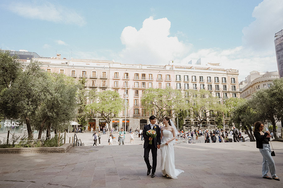ヨーロッパ結婚式・挙式・ウェディング「スペイン ラグジュアリーフォトウェディング」フォト