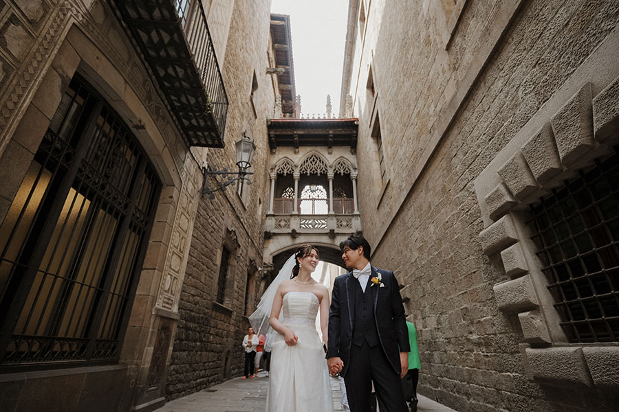 ヨーロッパ結婚式・挙式・ウェディング「スペイン ラグジュアリーフォトウェディング」フォト