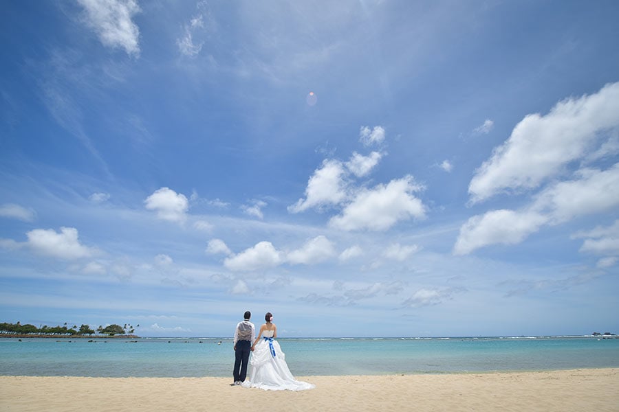 ハワイ結婚式・挙式・ウェディング「ザ・テラス バイ・ザ・シー（ナウパカ）」体験写真・体験レポート