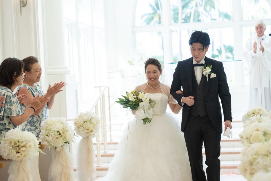 ハワイ結婚式・挙式・ウェディング「ジ・アカラチャペル」フォト・体験写真・体験レポート