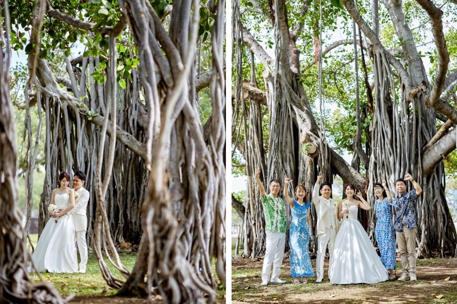 ハワイ結婚式・挙式・ウェディング「ザ･ダイヤモンドヘッドチャペル」フォト・体験写真・体験レポート