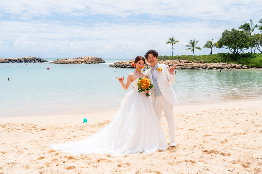 ハワイ結婚式・挙式・ウェディング「ディズニー・フェアリーテール・ウェディング・アウラニ」フォトギャラリー・体験写真・体験レポート