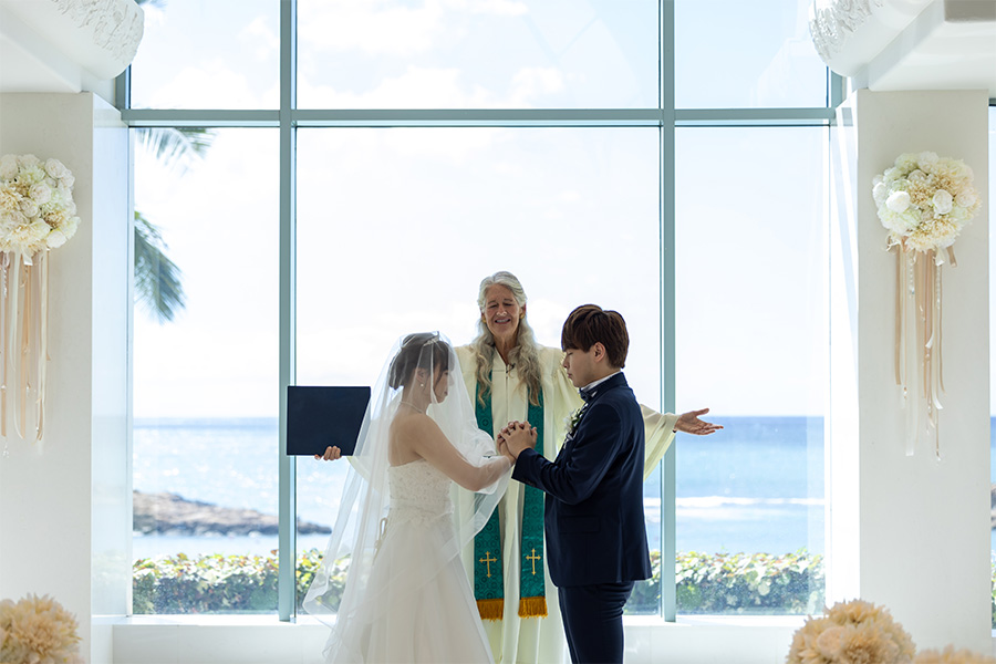 ハワイ結婚式・挙式・ウェディング「コオリナ・チャペル・プレイス・オブ・ジョイ」体験写真＆体験レポート