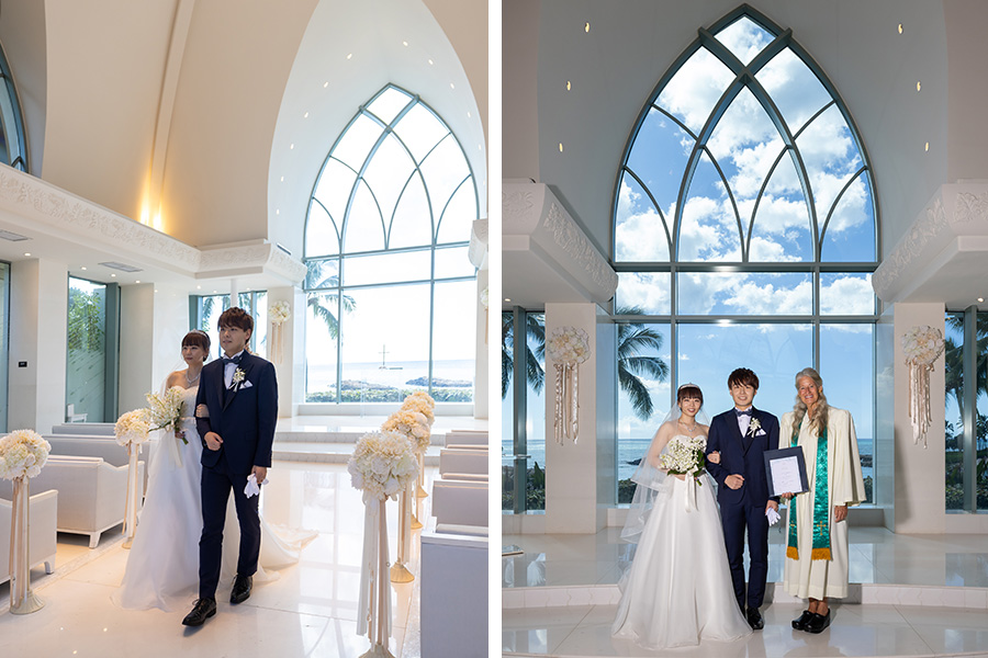 ハワイ結婚式・挙式・ウェディング「コオリナ・チャペル・プレイス・オブ・ジョイ」体験写真＆体験レポート
