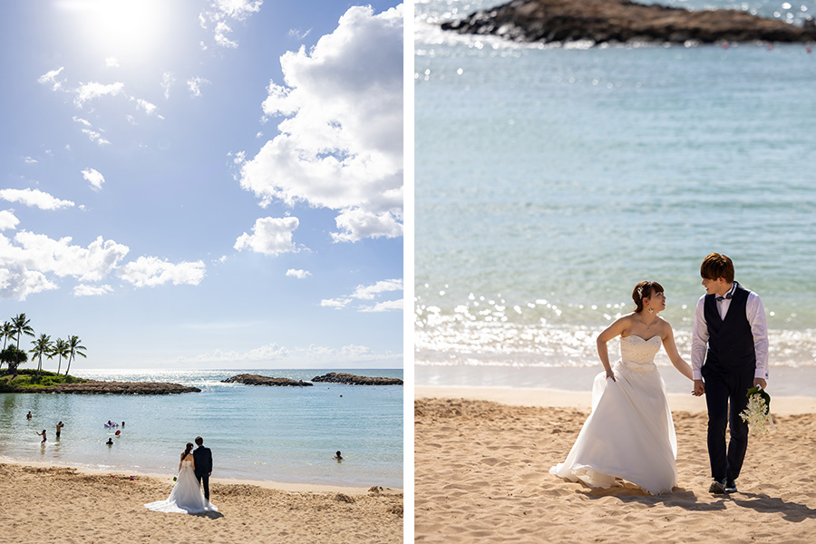ハワイ結婚式・挙式・ウェディング「コオリナ・チャペル・プレイス・オブ・ジョイ」体験写真＆体験レポート