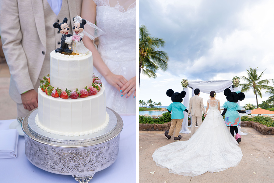 ハワイ結婚式・挙式・ウェディング「ディズニー・フェアリーテール・ウェディング・アウラニ」フォトギャラリー・体験写真・体験レポート
