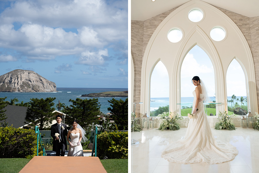 ハワイ結婚式・挙式・ウェディング「セント・カタリナ・シーサイドチャペル」フォトギャラリー・体験写真・体験レポート