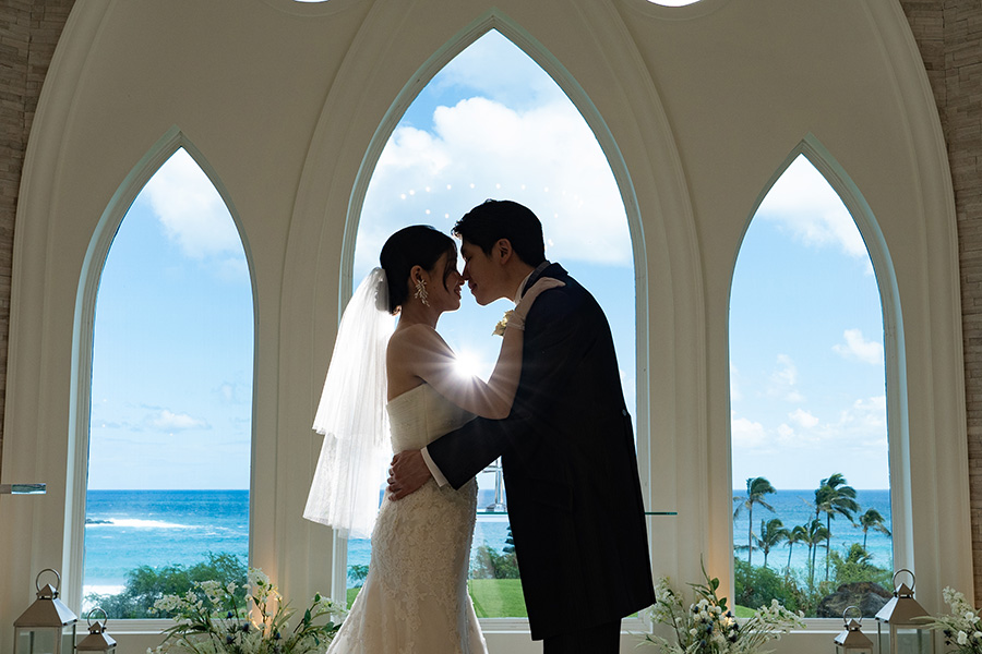 ハワイ結婚式・挙式・ウェディング「セント・カタリナ・シーサイドチャペル」フォトギャラリー・体験写真・体験レポート