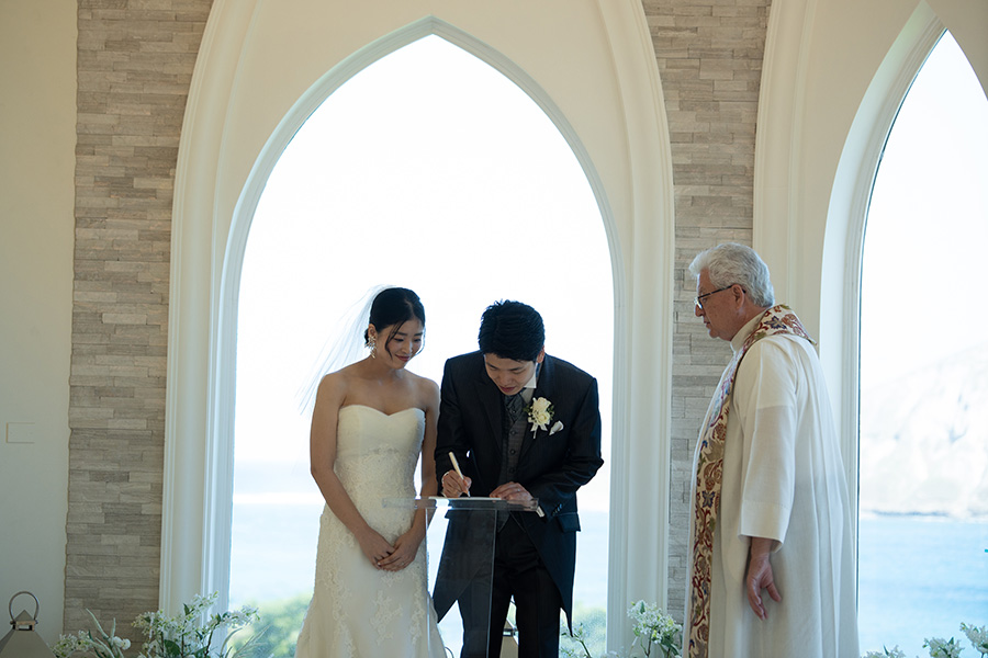 ハワイ結婚式・挙式・ウェディング「セント・カタリナ・シーサイドチャペル」フォトギャラリー・体験写真・体験レポート