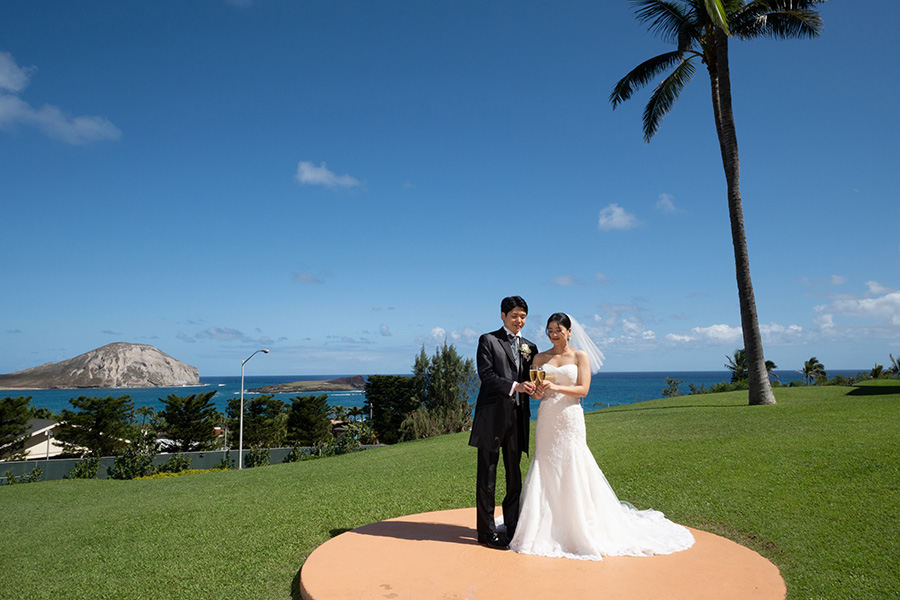 ハワイ結婚式・挙式・ウェディング「セント・カタリナ・シーサイドチャペル」フォトギャラリー・体験写真・体験レポート