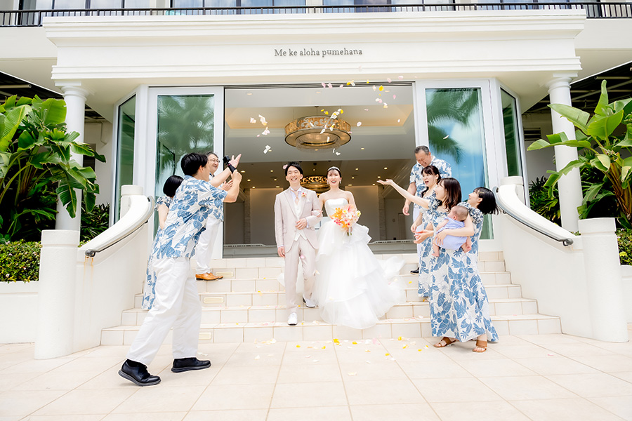 ハワイ結婚式・挙式・ウェディング「ザ・モアナチャペル」体験写真・体験レポート