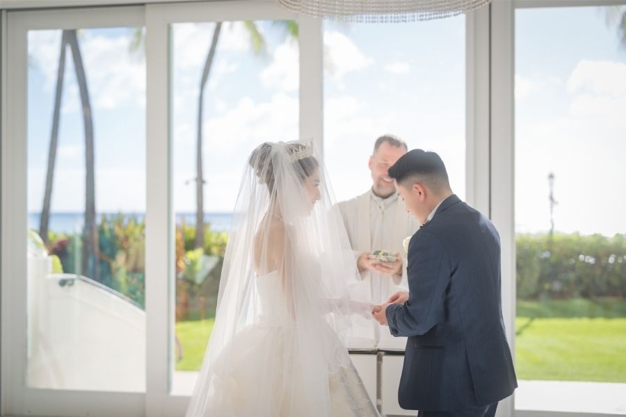 ハワイ結婚式・挙式・ウェディング「ザ・モアナチャペル」体験写真・体験レポート