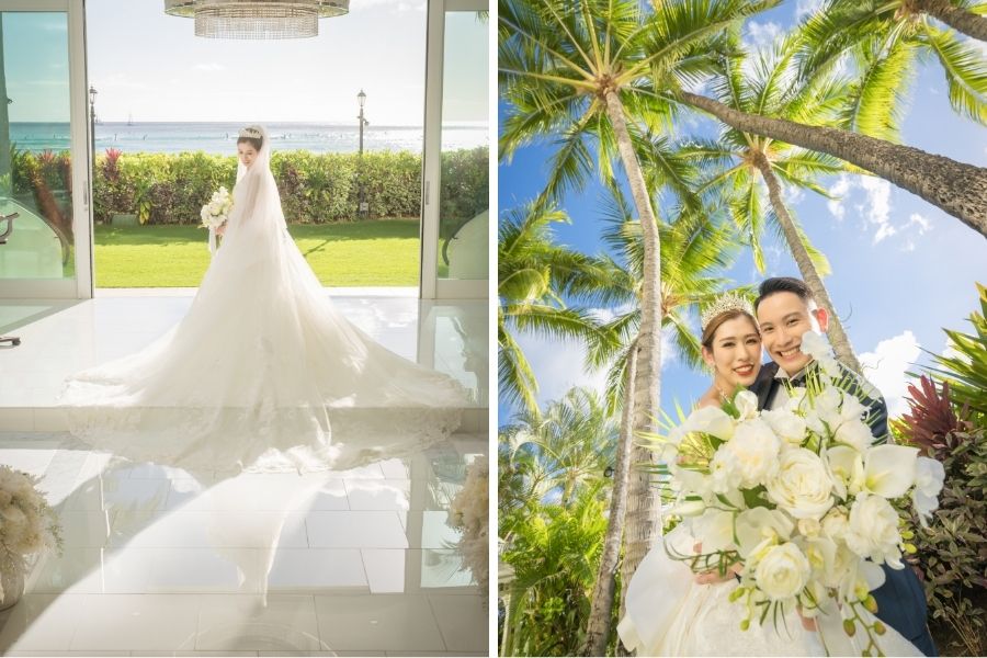 ハワイ結婚式・挙式・ウェディング「ザ・モアナチャペル」体験写真・体験レポート