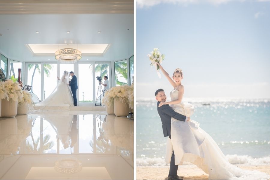ハワイ結婚式・挙式・ウェディング「ザ・モアナチャペル」体験写真・体験レポート