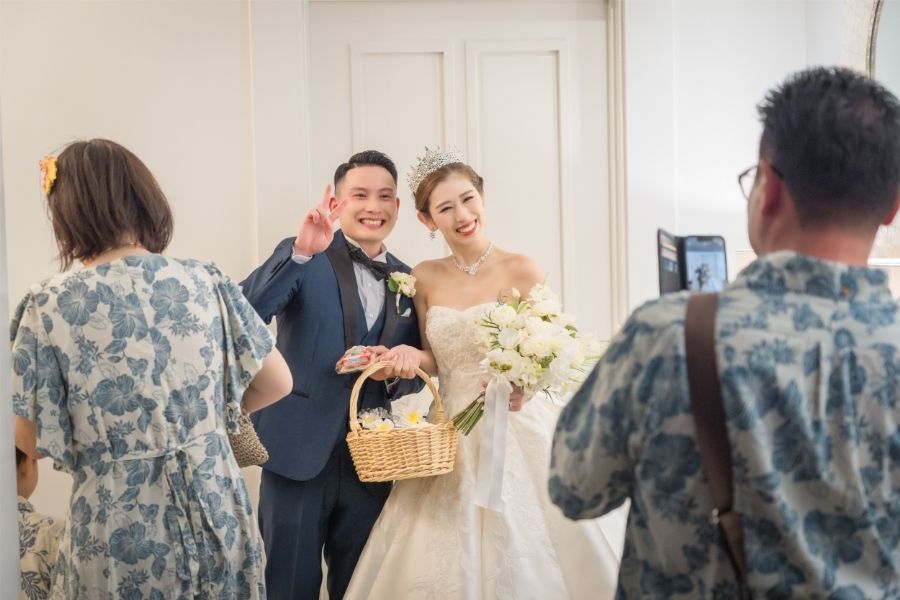 ハワイ結婚式・挙式・ウェディング「ザ・モアナチャペル」体験写真・体験レポート