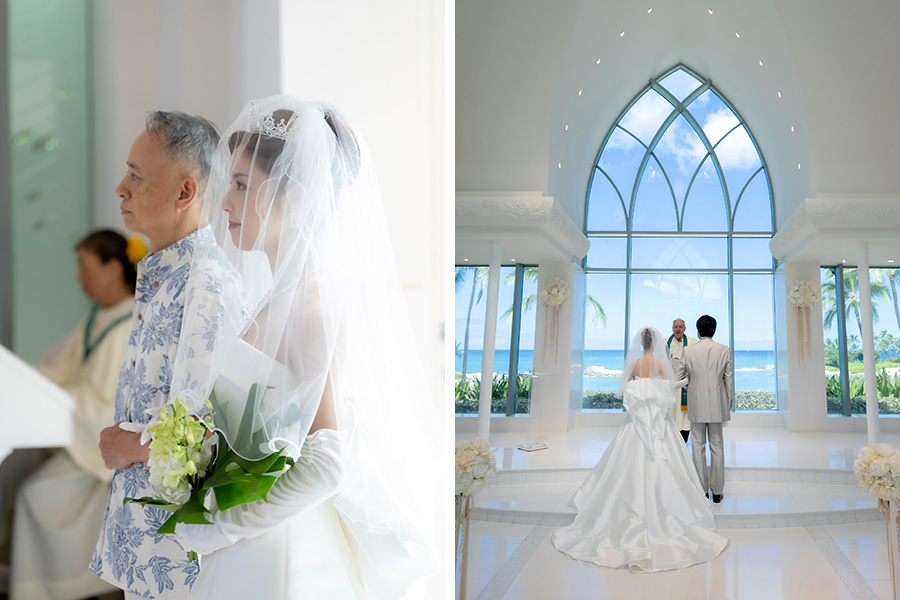 ハワイ結婚式・挙式・ウェディング「コオリナ・チャペル・プレイス・オブ・ジョイ」体験写真＆体験レポート