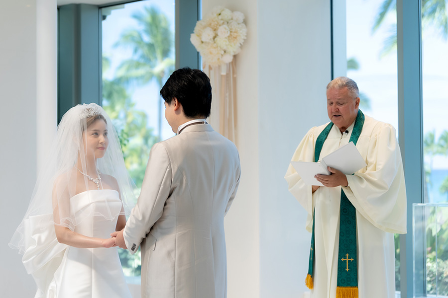 ハワイ結婚式・挙式・ウェディング「コオリナ・チャペル・プレイス・オブ・ジョイ」体験写真＆体験レポート