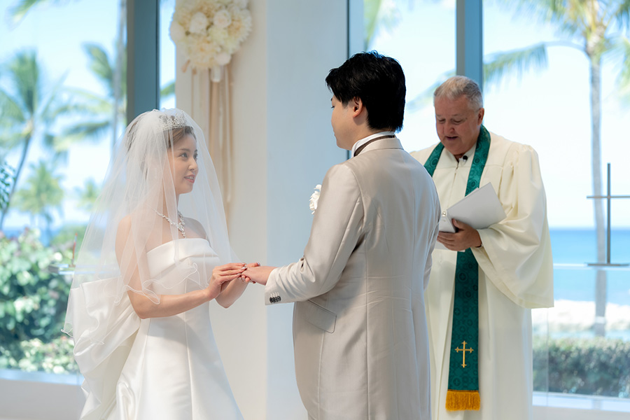 ハワイ結婚式・挙式・ウェディング「コオリナ・チャペル・プレイス・オブ・ジョイ」体験写真＆体験レポート