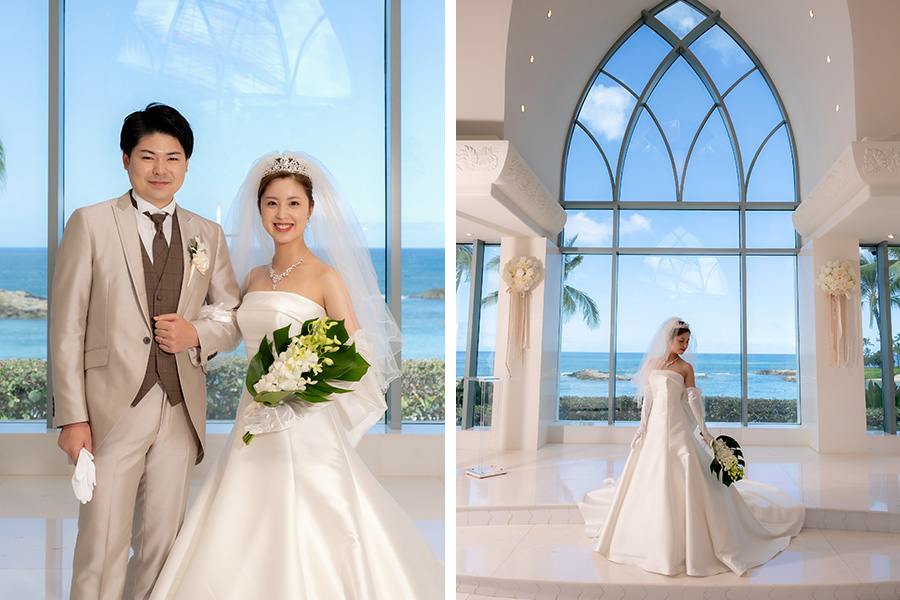 ハワイ結婚式・挙式・ウェディング「コオリナ・チャペル・プレイス・オブ・ジョイ」体験写真＆体験レポート