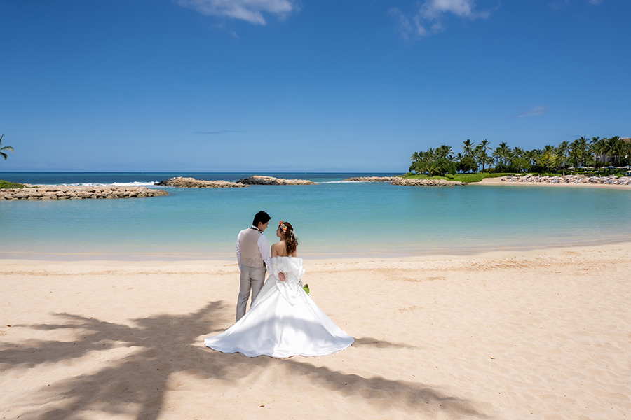 ハワイ結婚式・挙式・ウェディング「コオリナ・チャペル・プレイス・オブ・ジョイ」体験写真＆体験レポート