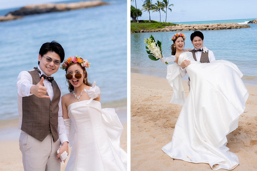ハワイ結婚式・挙式・ウェディング「コオリナ・チャペル・プレイス・オブ・ジョイ」体験写真＆体験レポート
